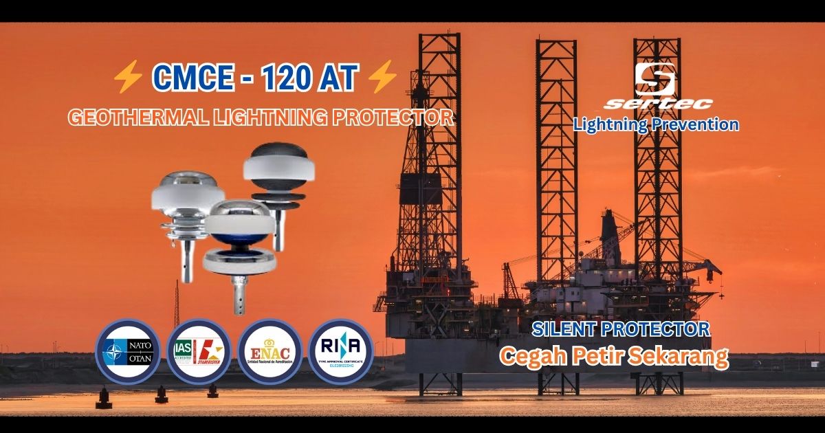 ⚡⛽ “Teknologi Pengendali Petir Generasi Baru untuk Industri Migas — Mencegah Ledakan Sebelum Terjadi!”