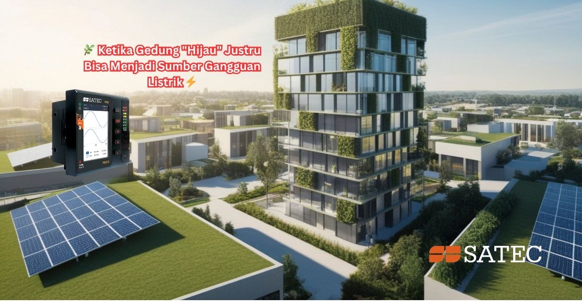 🌿 Ketika Gedung "Hijau" Justru Bisa Menjadi Sumber Gangguan Listrik ⚡